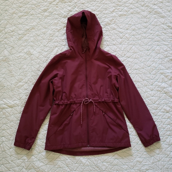 Burton Port Royal Purple Dryride Narraway Hooded Rain Coat Jacket - Picture 1 of 6